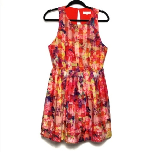 Sugarlips Dresses & Skirts - ⭐️3/$20 Sugarlips Watercolor Fit and Flare Dress